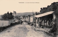 TONNERRE - Le Lavoir et la Rue St-Michel